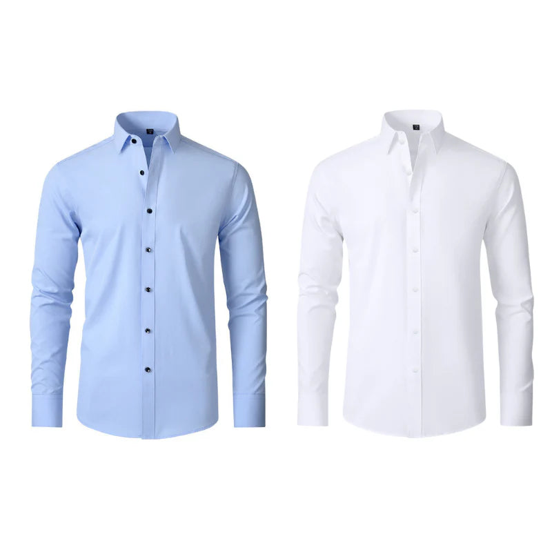 [COMPRÁ 1 Y LLEVATE 2] Camisa Executive Platinum + Reloj de Regalo